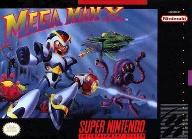 Megaman X ROM Super Nintendo / SNES .